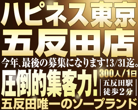 ハピネス東京の求人バナー